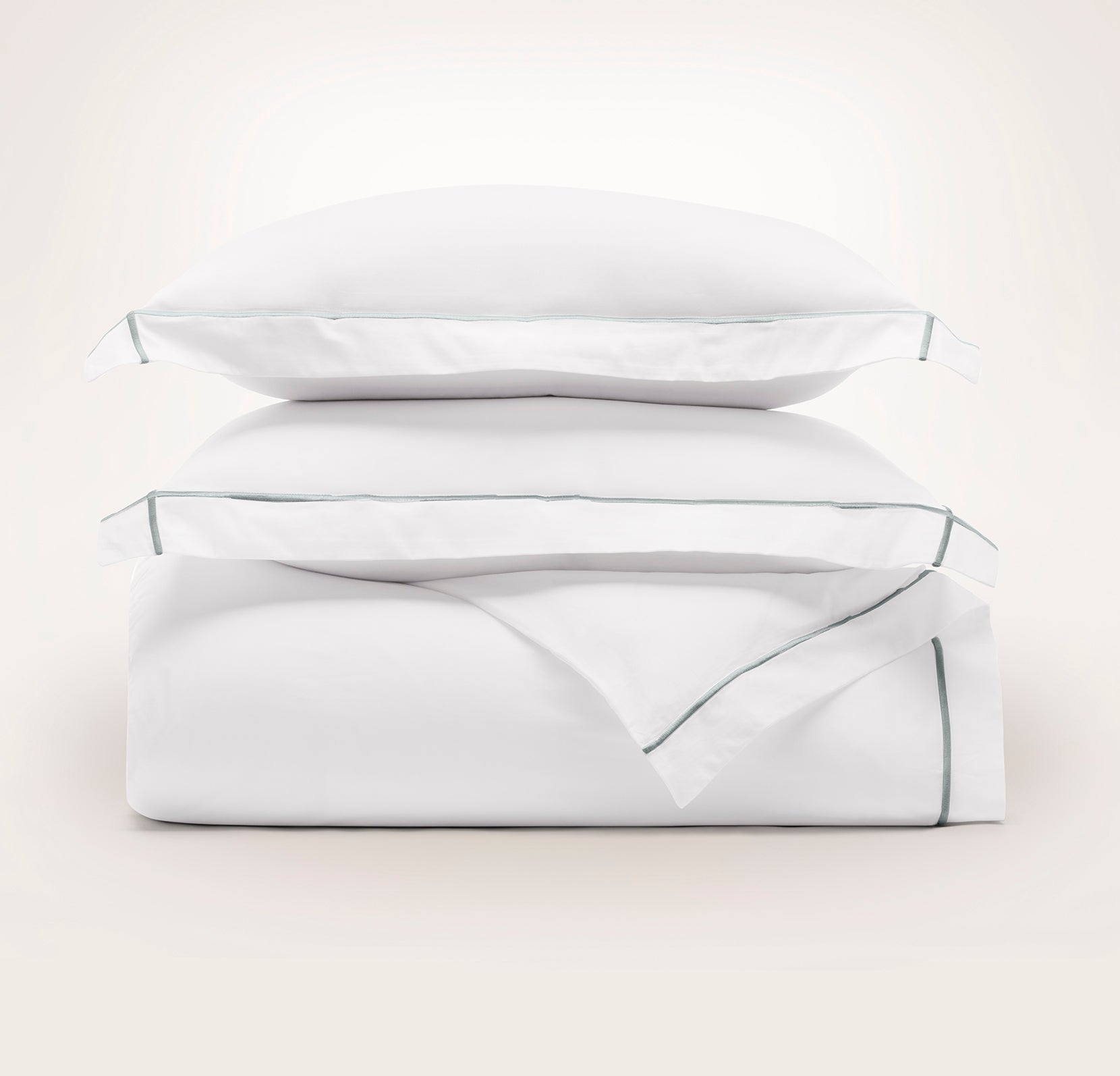 Percale Embellished Duvet Set
