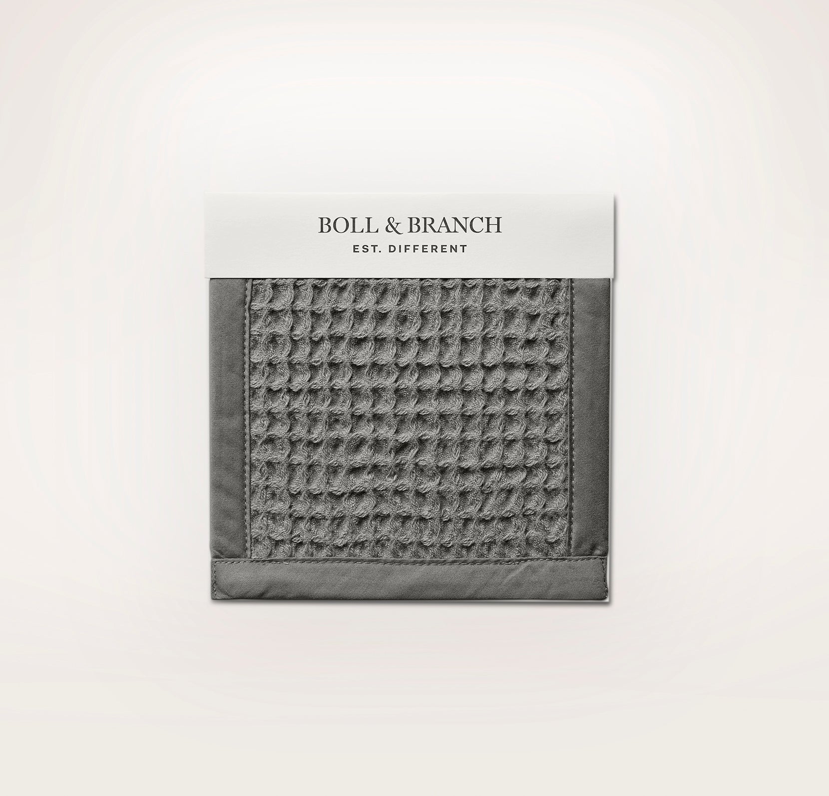 Waffle Fabric Swatch - Stone