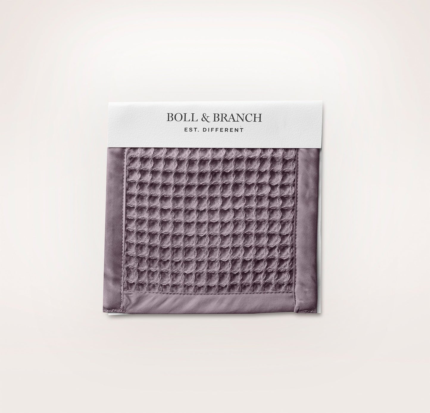Waffle Fabric Swatch - Deep Plum