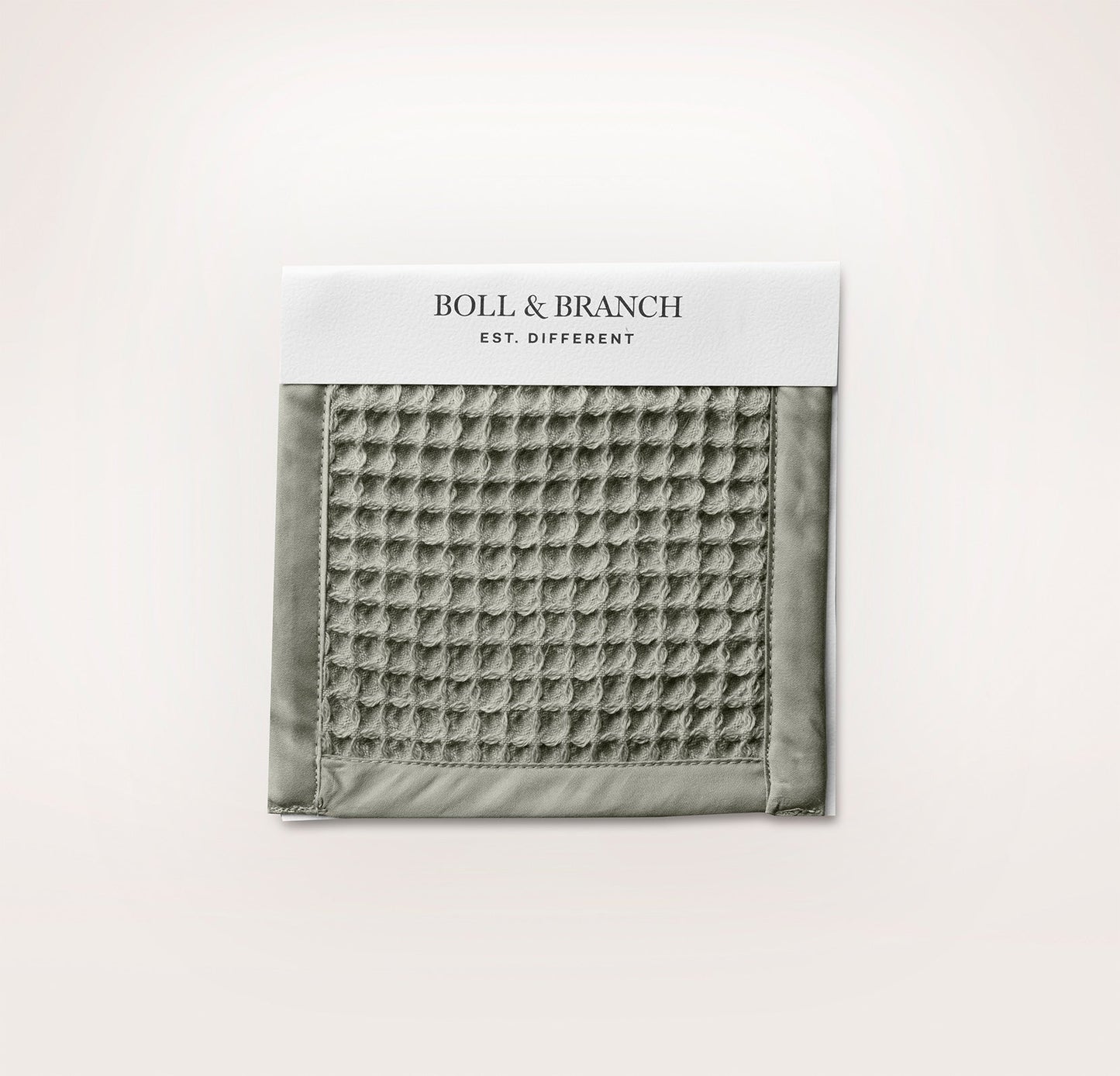 Waffle Fabric Swatch - Sageleaf