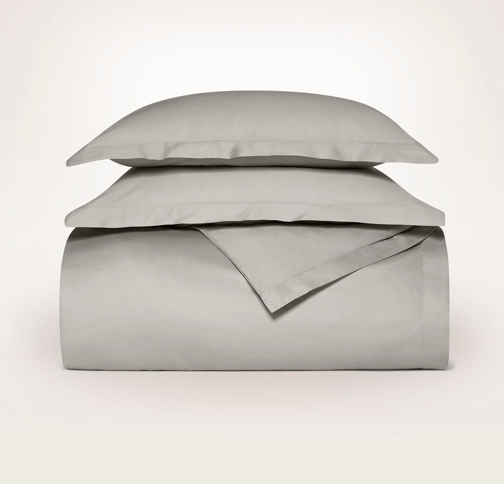 Percale Hemmed Duvet Set