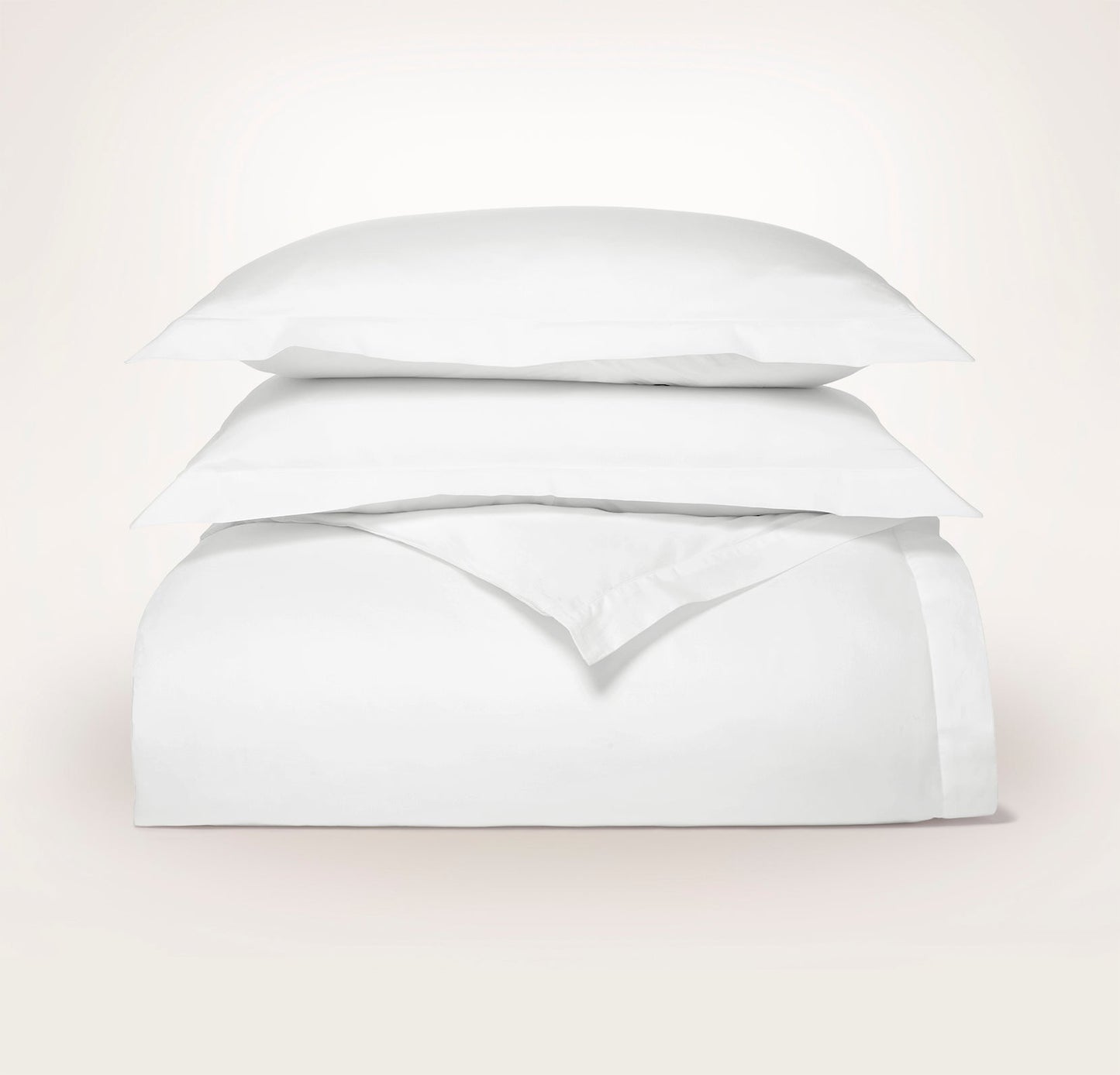 Percale Hemmed Duvet Set