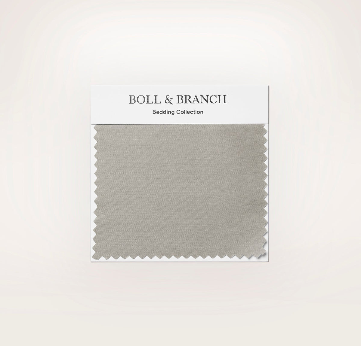 Percale Hemmed Fabric Swatch - Pewter