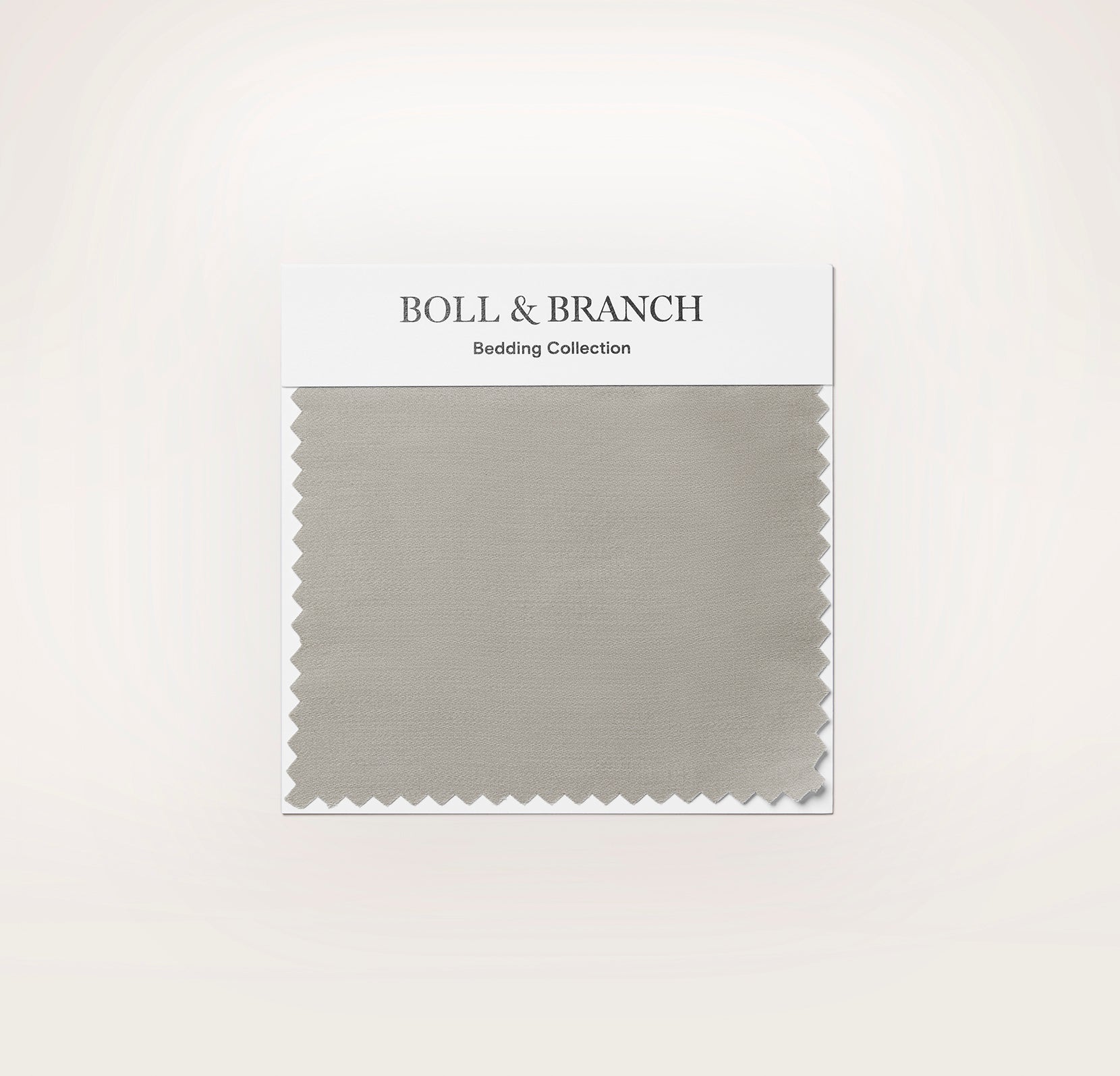 Percale Hemmed Fabric Swatch - Pewter