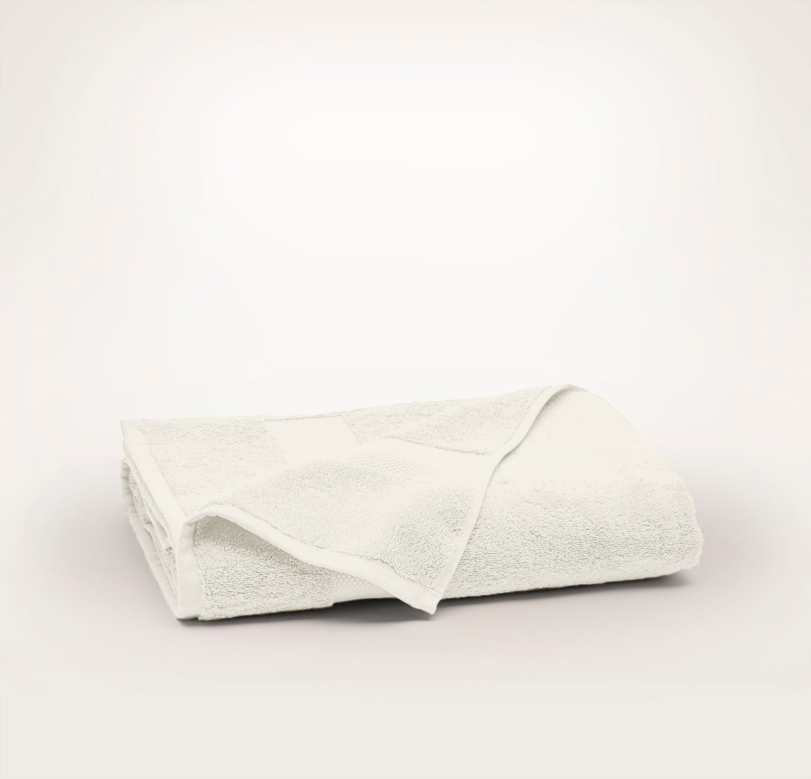 Plush Bath Towel - Cream