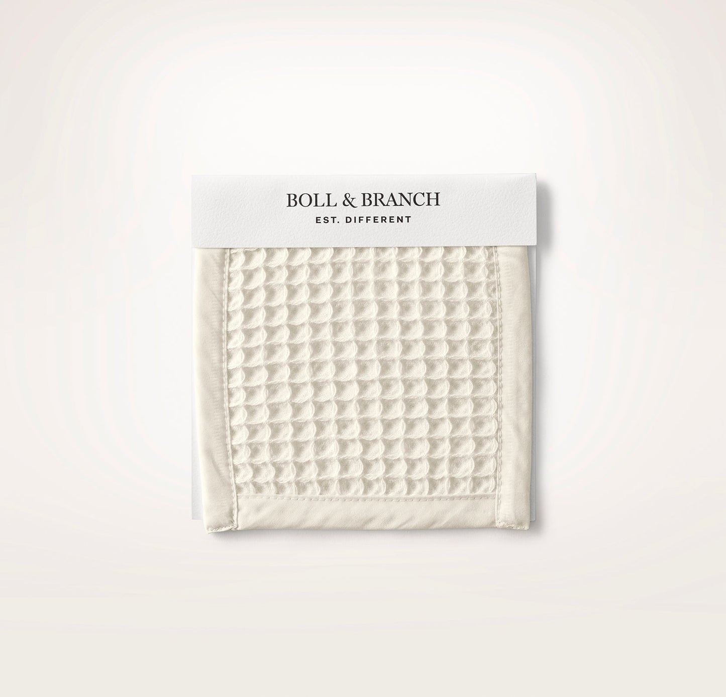 Waffle Fabric Swatch - Cream