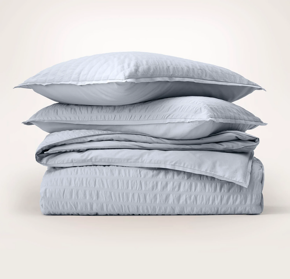 Relaxed Seersucker Duvet Set