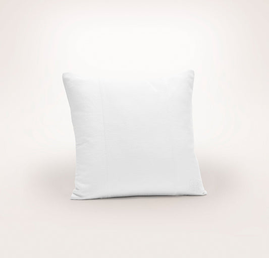 Linen Velvet Paneled Pillow Cover