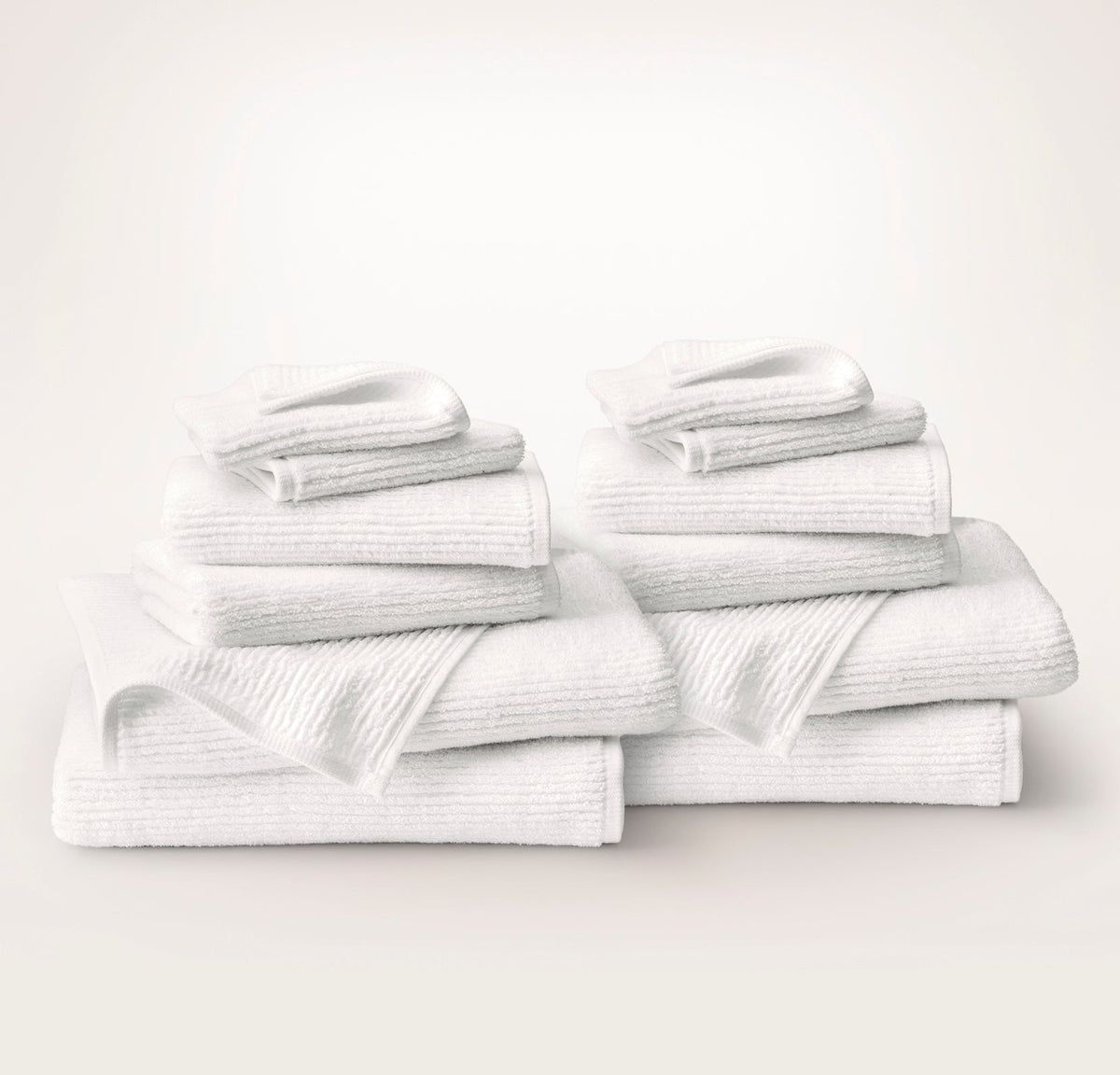 Complete Turkish Ribbed Bath Sheet Bundle