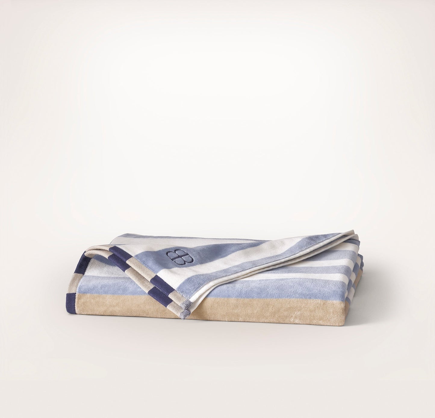 The Beach Towel - Hydrangea Harbor Stripe