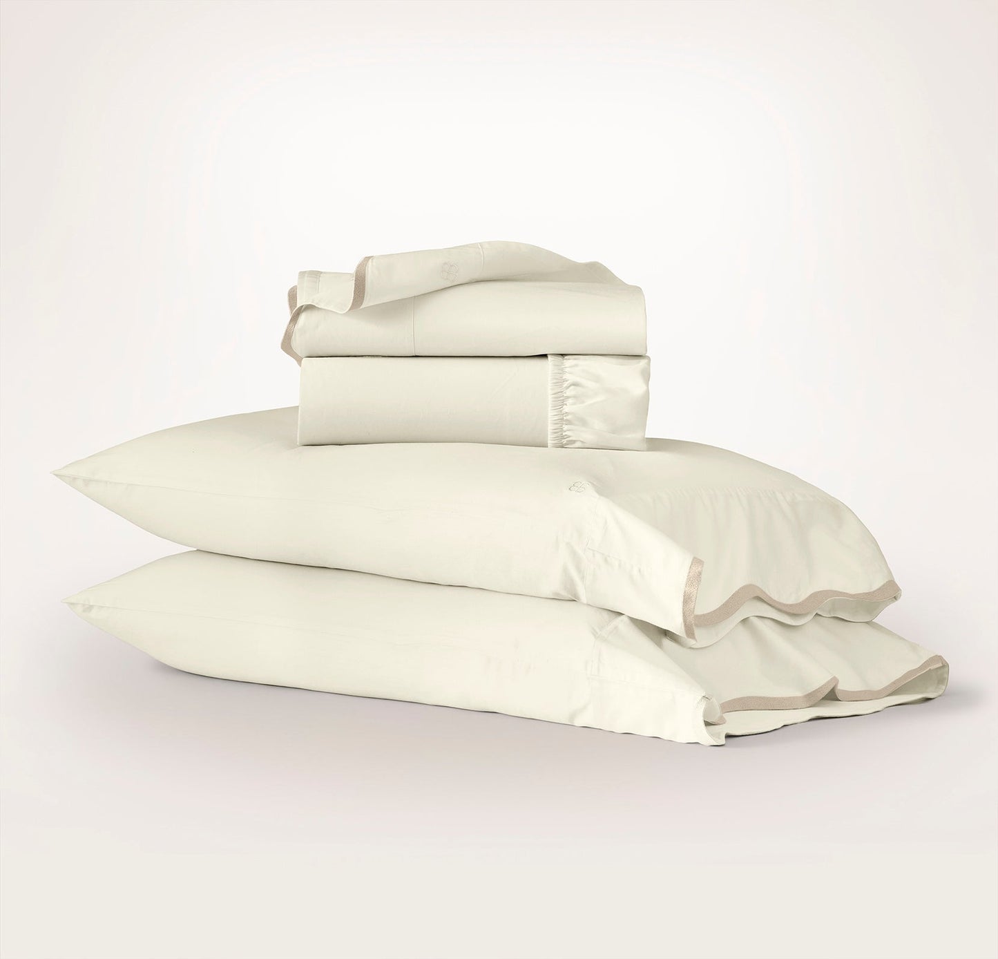 Percale Embellished Sheet Set