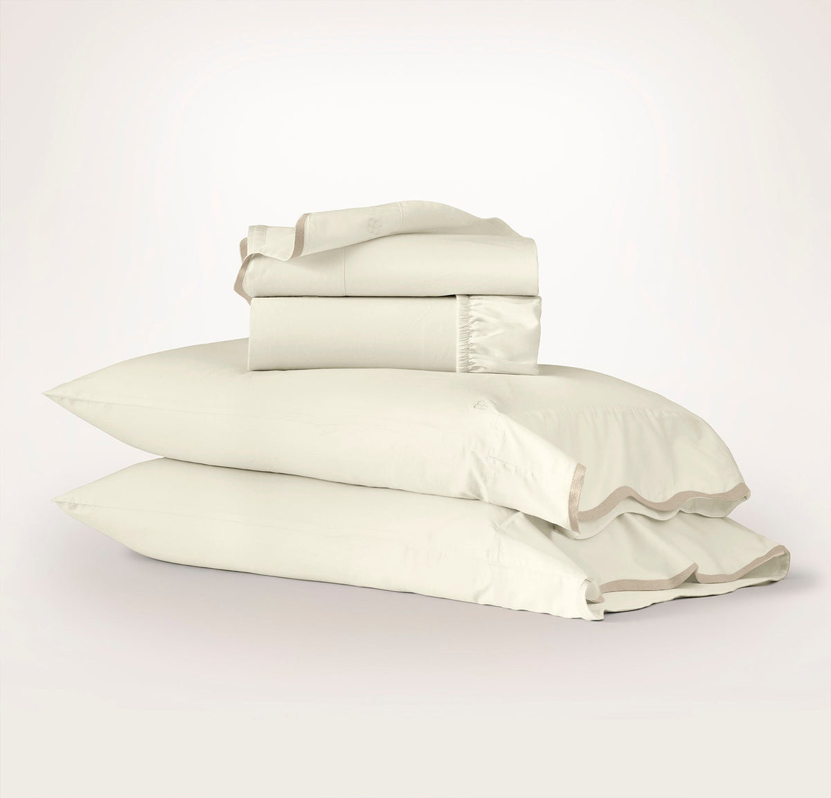 Percale Embellished Sheet Set