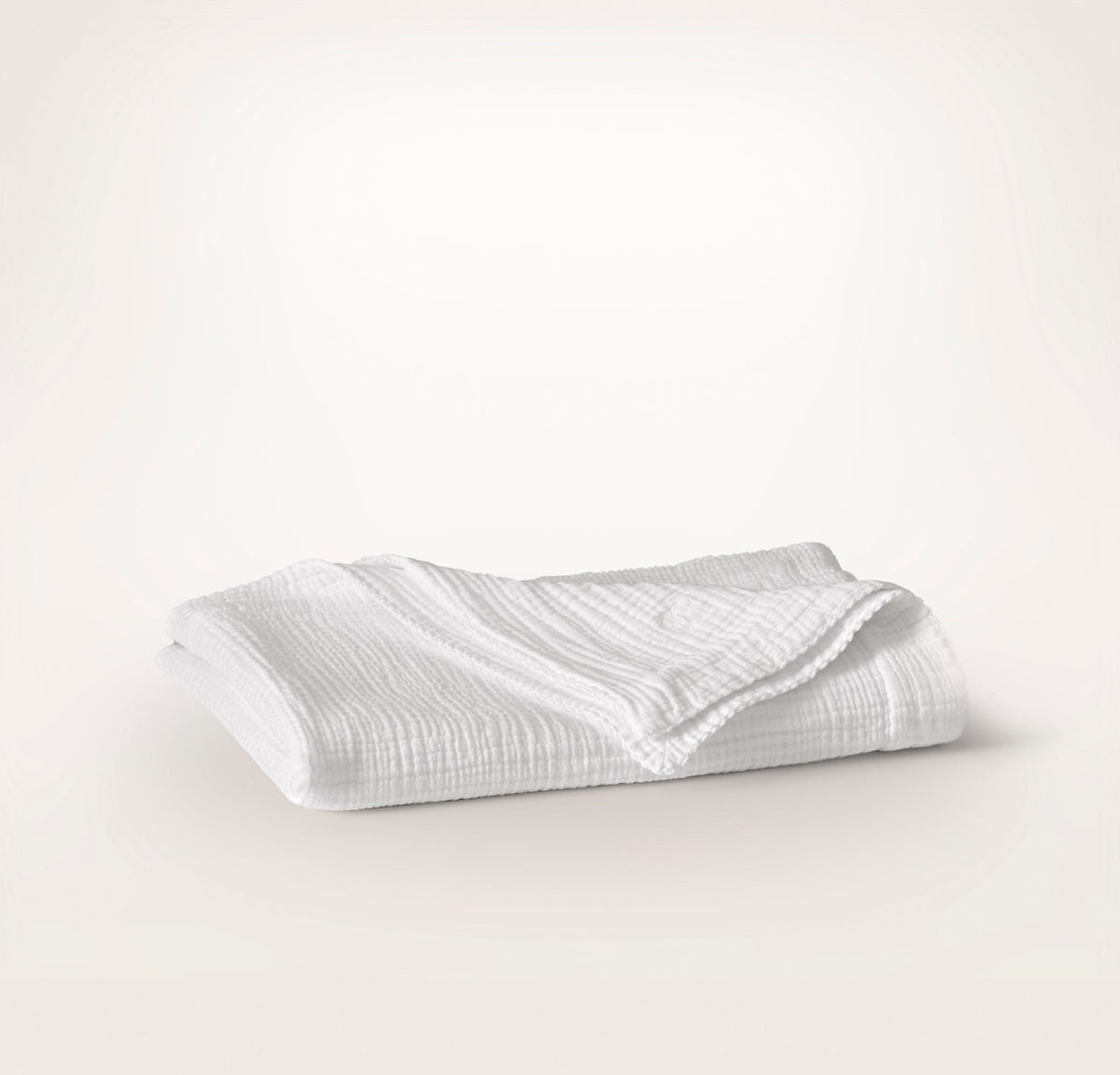 Dream Baby Blanket - White/White Picot