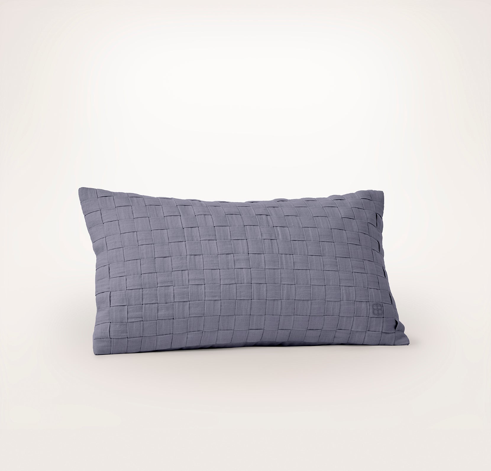 Linen Woven Icon Pillow Cover - Melange Bay