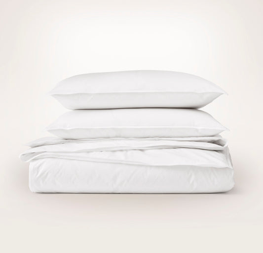 Percale Vintage Washed Duvet Set