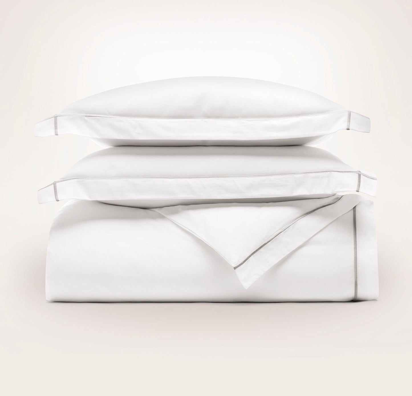 Percale Embellished Duvet Set