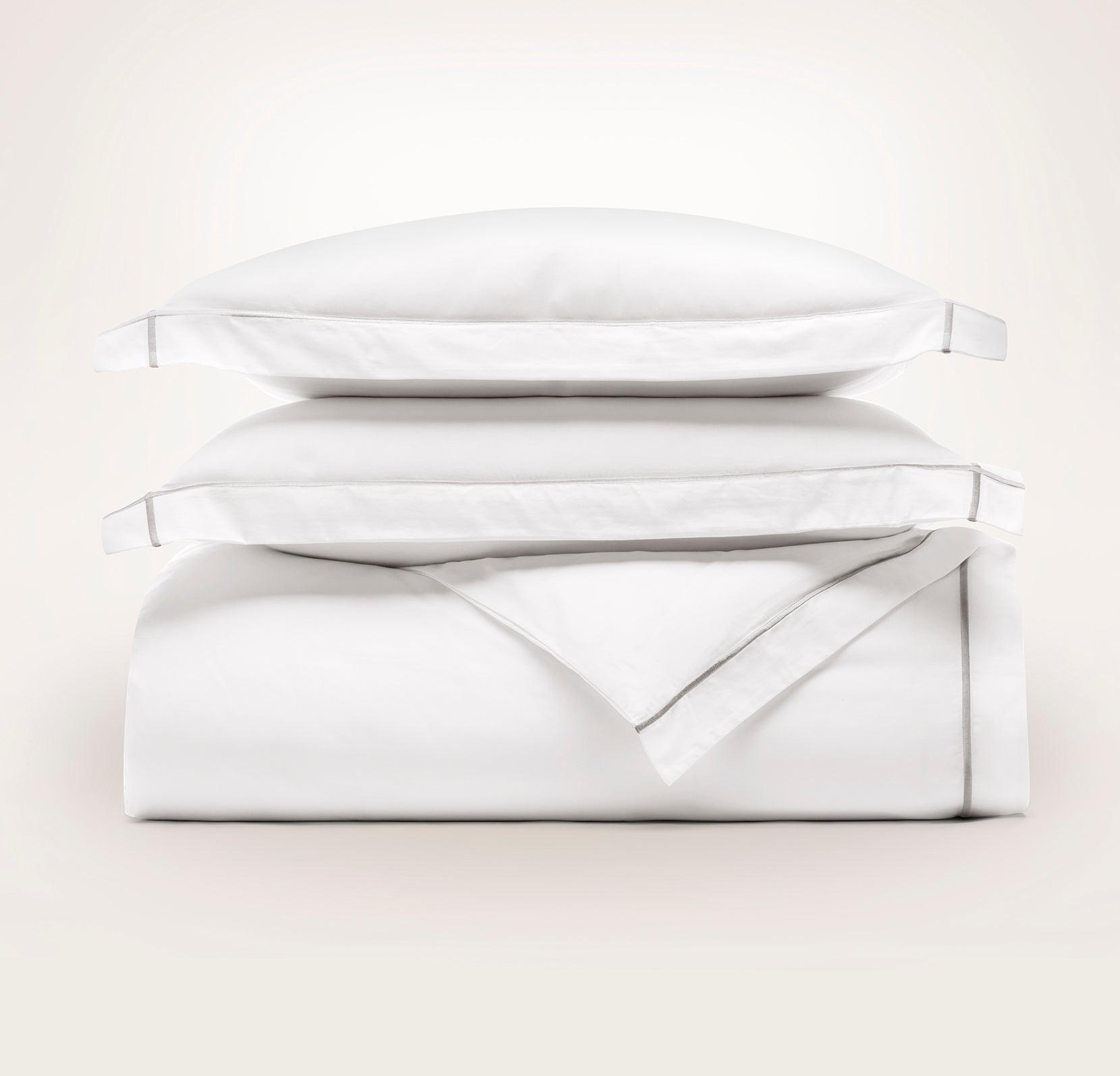 Percale Embellished Duvet Set