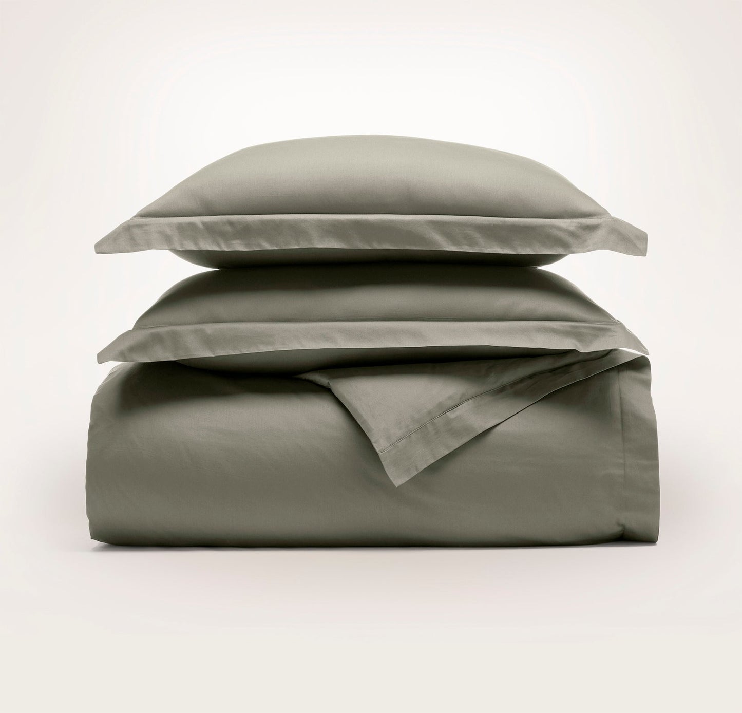 Percale Hemmed Duvet Set