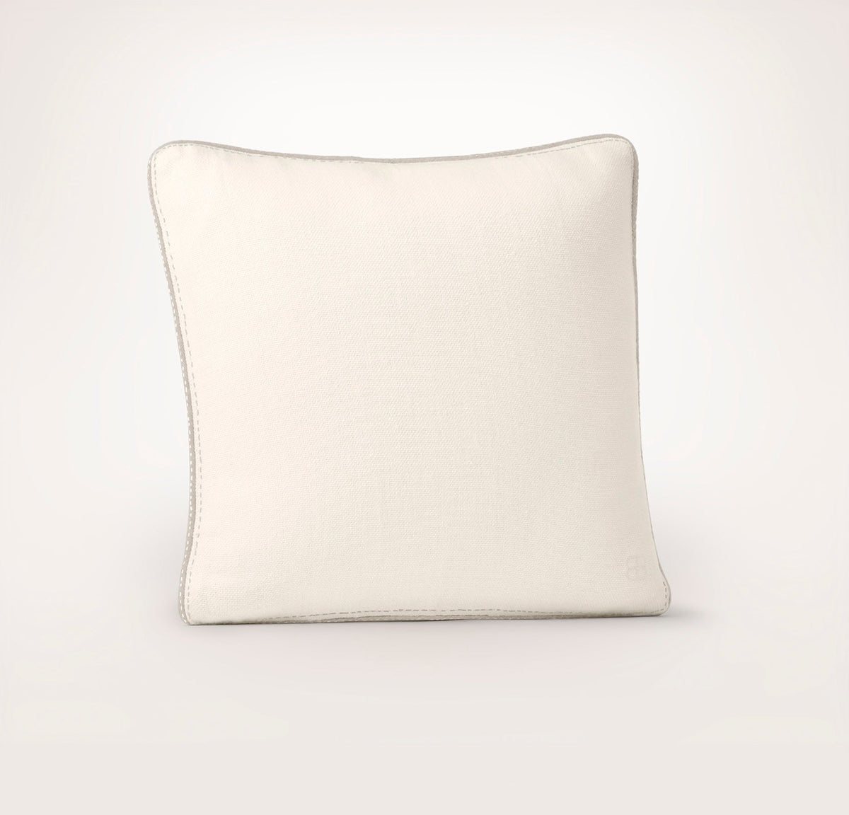 Threadmark Pillow Cover - Soft White/Melange Natural